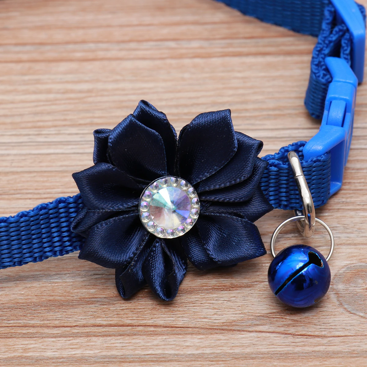 

Dog Cat Blue Necklace Supply Necklace Flower Neckchain Pet Collar For Collar For Pet Cat Supply