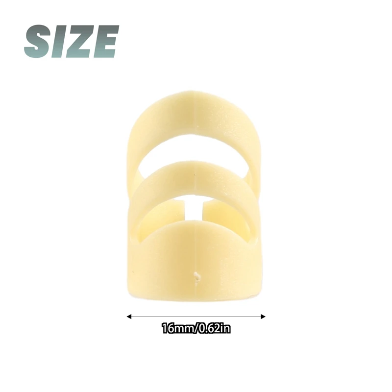 ABXH 3 шт. медиаторы для электроакустической гитары, гавайской гитары, медиаторы для указательного пальца, медиатор Аляски, гитарный струнный инструмент, часть аксессуара