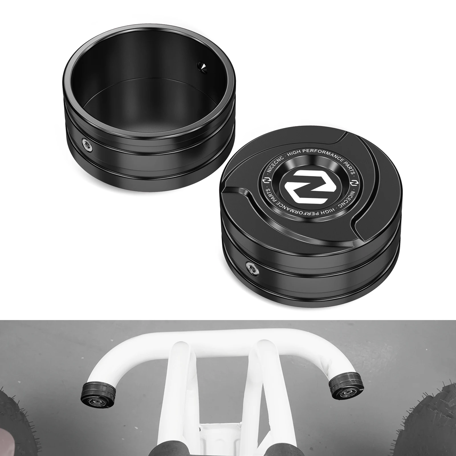 For Blaster 200 ATV Front Bumper Cap Damper For Yamaha Blaster 200 YFS200 1988-2006 YFS200SE Special Edition 2006 Quad Accessory