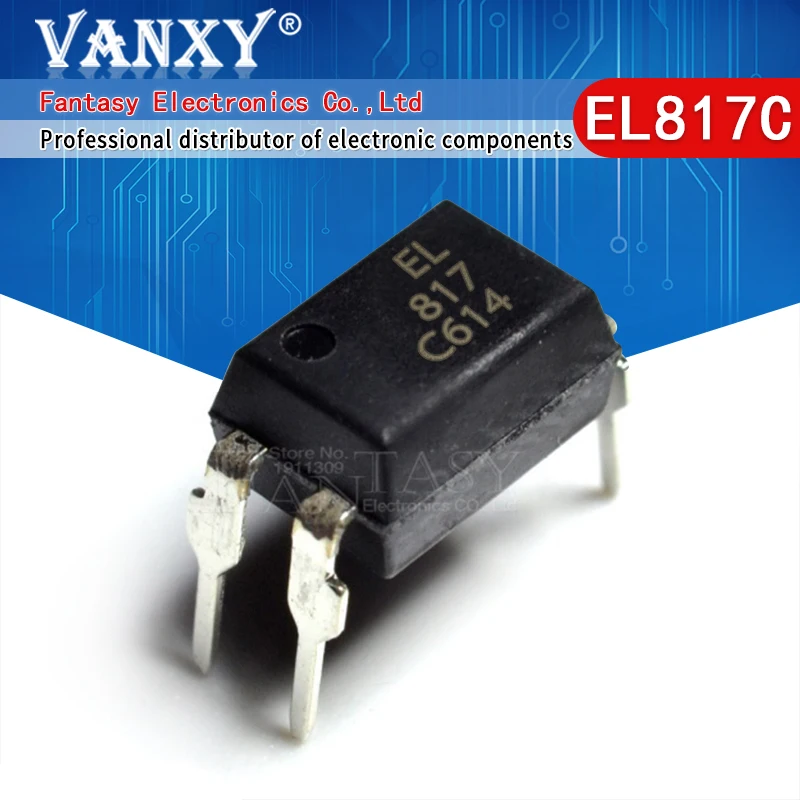 

50PCS EL817C DIP4 EL817-C DIP PC817C 817C EL817 817 new and original IC