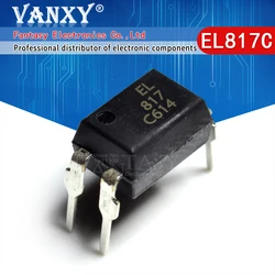 50PCS EL817C DIP4 EL817-C DIP PC817C 817C EL817 817 new and original IC