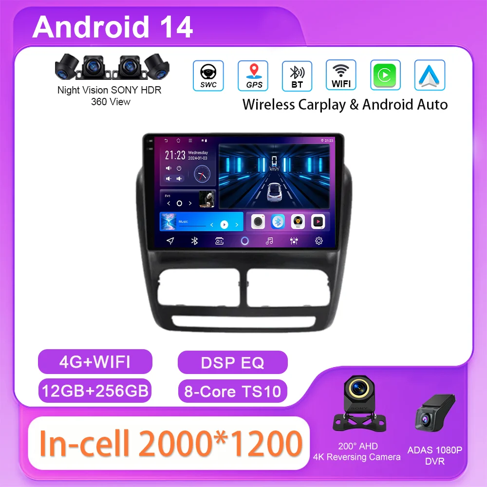 Android 15 Car Radi…