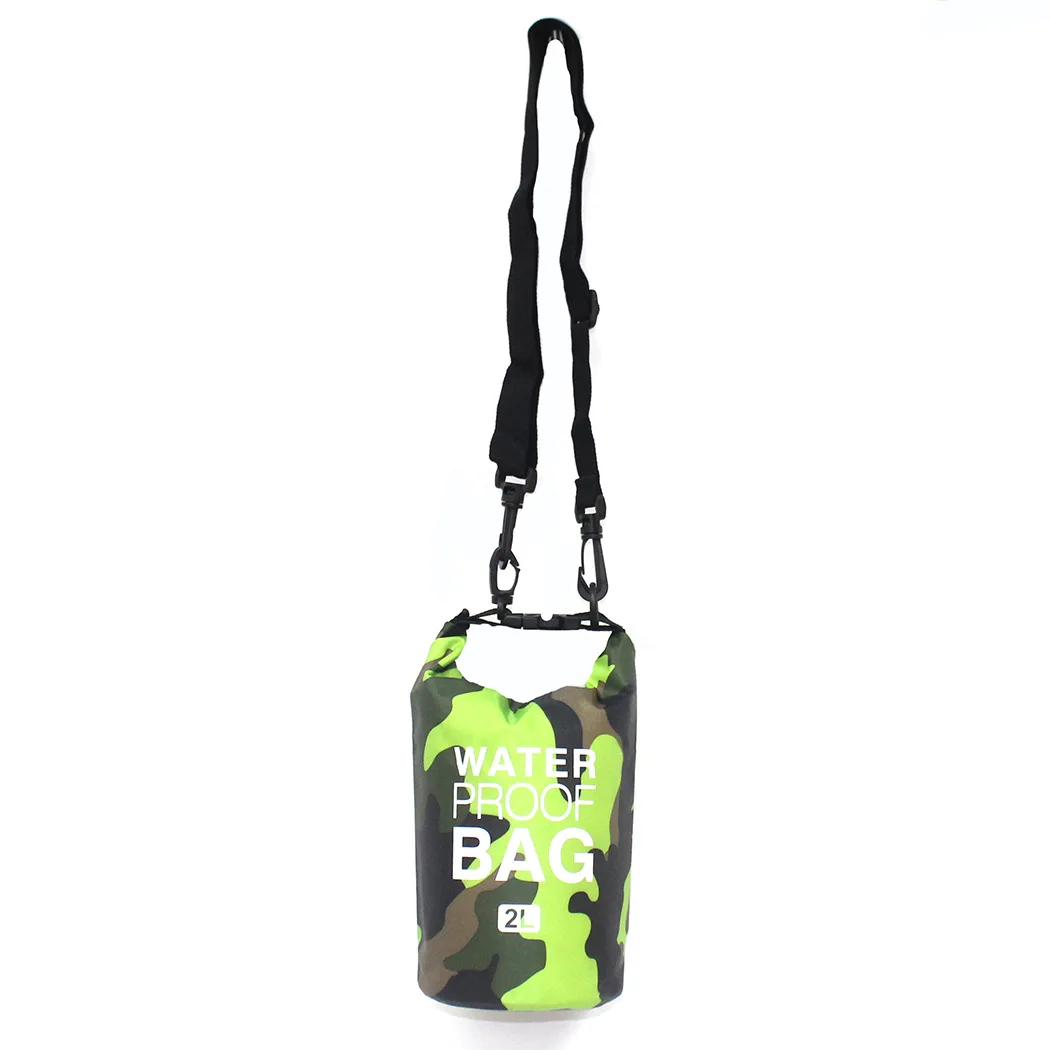 Waterproof Swimming Bag Dry Sack Camouflage Colors Fishing Boating Kayaking Storage Drifting Rafting Bag 2L 5L 10L 15L 20L 30L