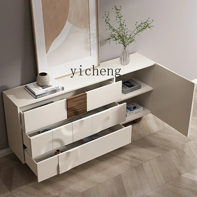 

Entrance Cabinet Home Modern Hallway Living Room Hallway Modern Light Luxury High-End Partition Living Room