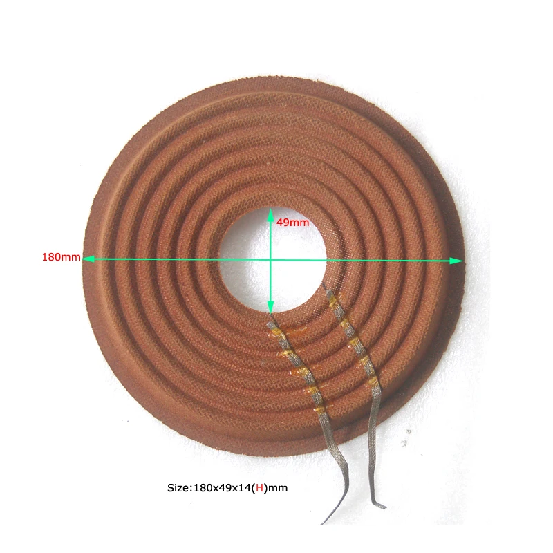 1pcs/Lot  Lead Wire  180x49x14mm Subwoofer Speaker Spider Damper  Shock Absorber Woofer  Speaker 10/12/15/18 inch Repair