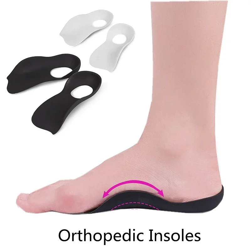 

Orthopedic Insoles Orthotics Flat Foot Health Shoe Pad Arch Support Pad Plantar Fasciitis Feet Care Shoes Insert for Woman Man