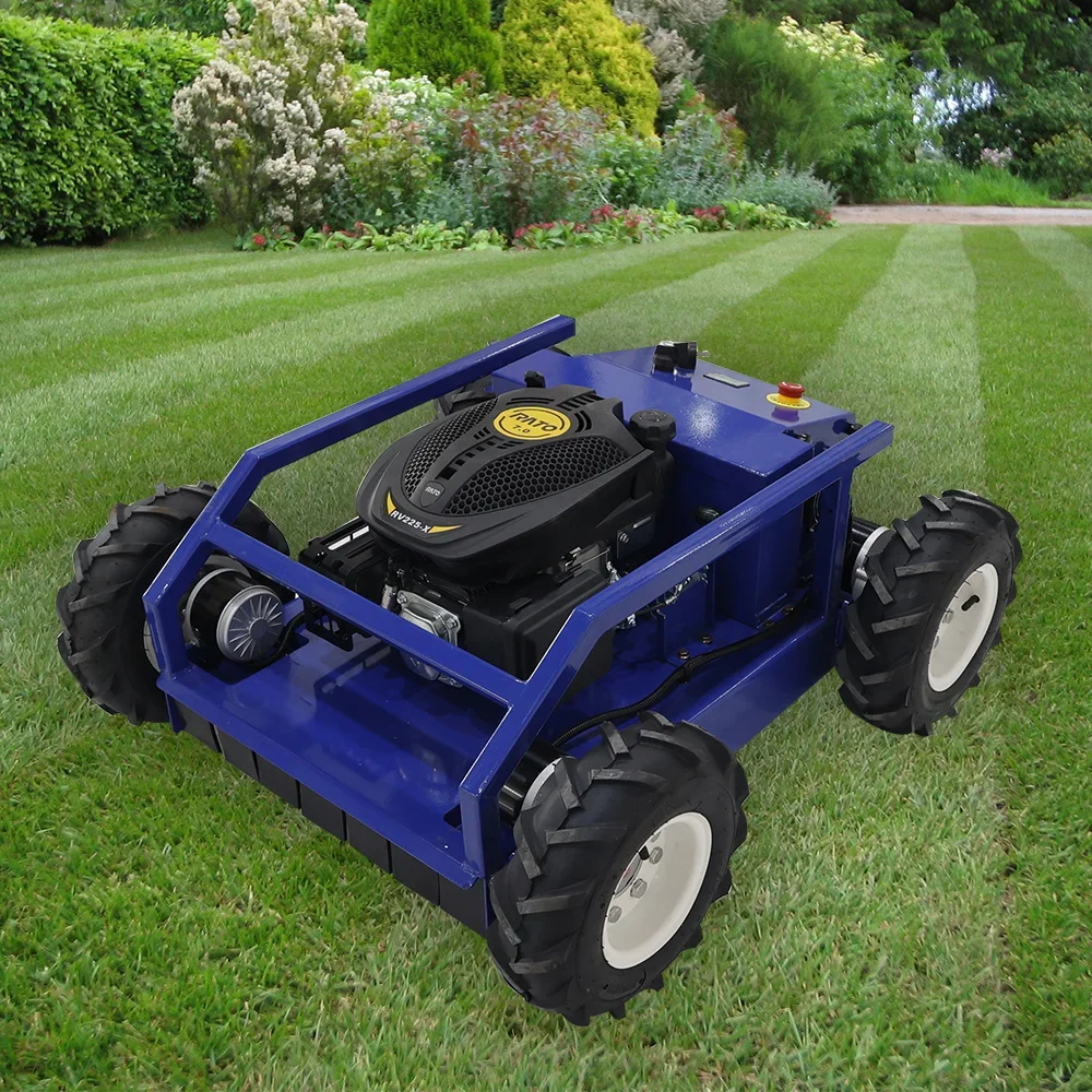 New design Remote control robot lawn mower Multi Purpose lawn mower for farmer