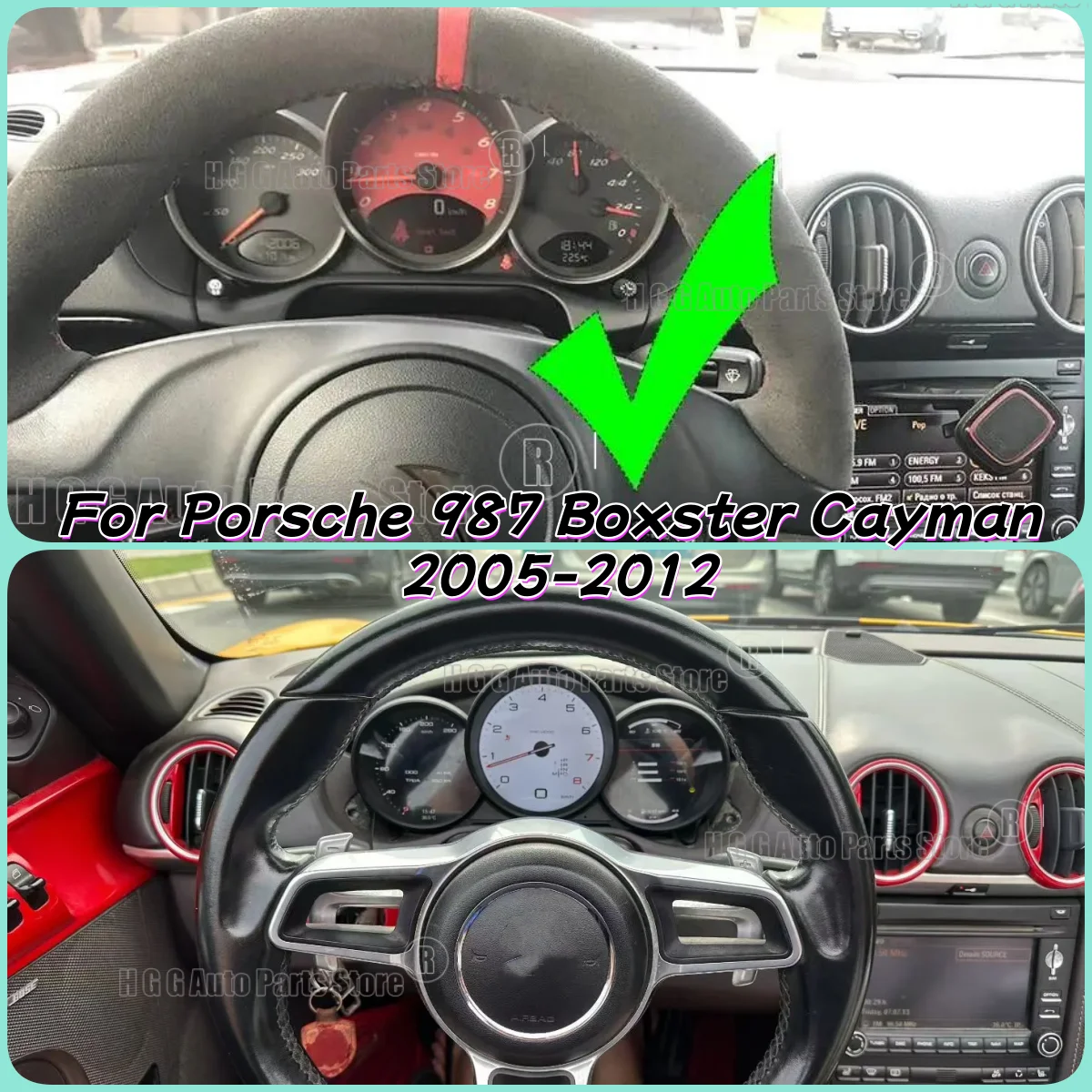 For Porsche 987 Boxster Cayman 2005-2012 LCD Instrument Cluster Digital Dashboard Panel Virtual Cockpit Speedometer HD Screen