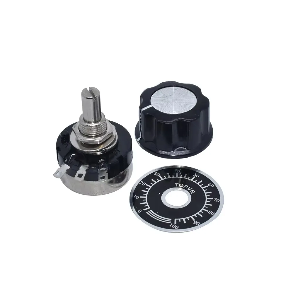RV24YN20S 101 102 B103 104 105 201 203 204 254 303 501 502 503 504 5K 10K 100K 500K 1M 200K 100 ohm Potentiometer Including knob