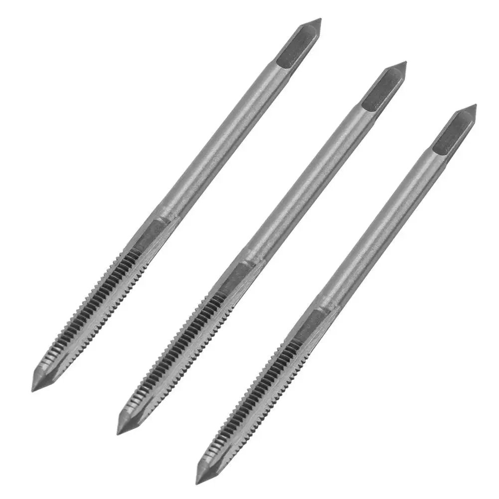 3 ชิ้นชุด M3 M4 M5 สกรูแตะเจาะบิตแบริ่งเหล็กมือเกลียวเครื่องมือสําหรับโลหะไม้