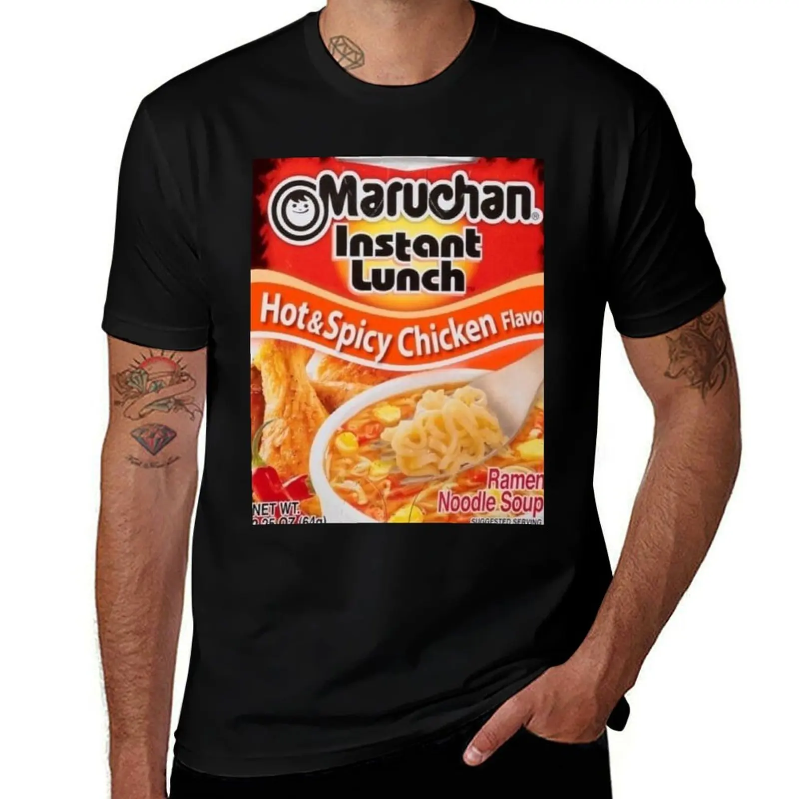 Spicy Ramen Noodle Soup T-Shirt Work Casual Loose Fit T-Shirt