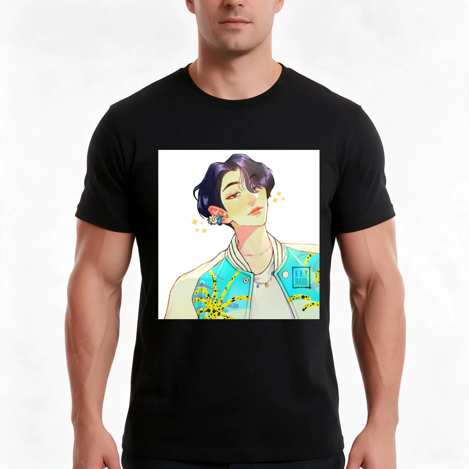 SEONGHWA Eternal Sunshine T-Shirt, Summer Casual Cotton Tee, Oversized Streetwear Tops, Vintage Graphic Print, Unisex Men Women