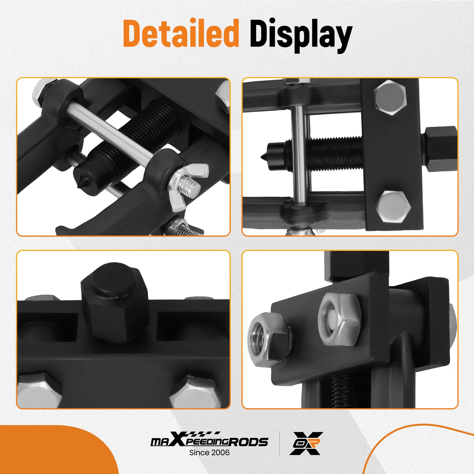 

Pitman Arm Puller toughest pitman arm jobs 3/4-ton capacity carbon steel