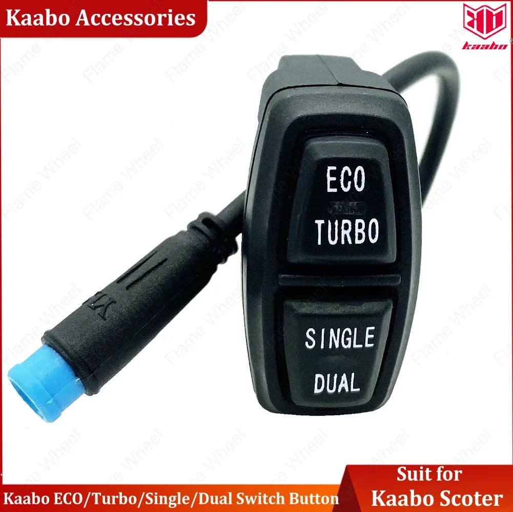 Original Kaabo New Version with Indicator Light and Old Version Single/Dual Switch Button ECO Turbo for Kaabo Electric Scooter