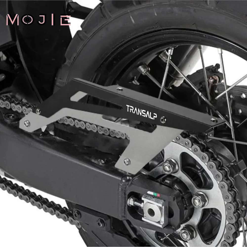 XRV650 AfricaTwin XRV750 Africa Twin Motorcycle Accessories For Honda XL600V XL650V XL700V Transalp Chain Guard Cover Protector