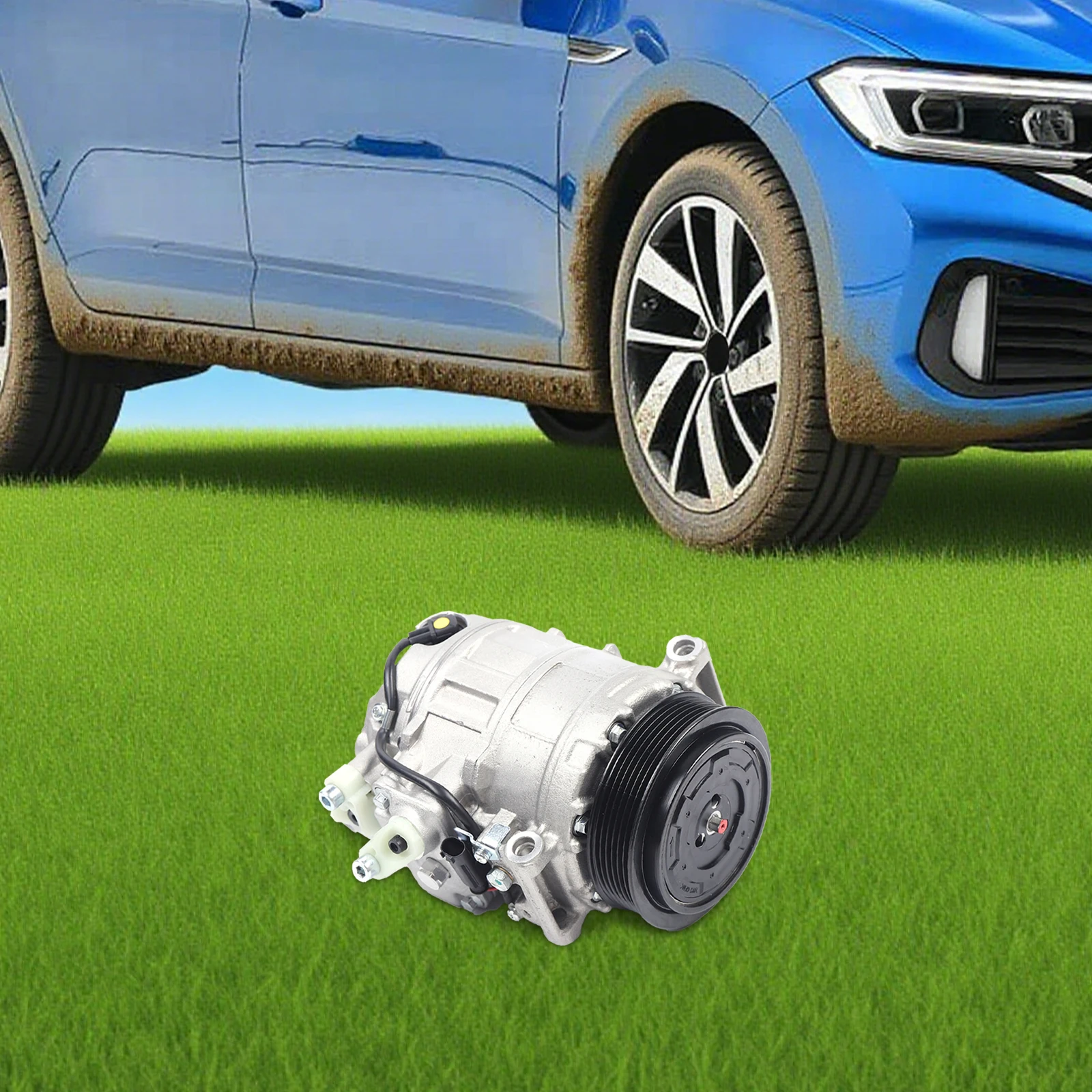 For GL ML320 ML350 A/C Compressor, A0002306511 AC Compressor Replacement, Auto Car Air Conditioning System Part