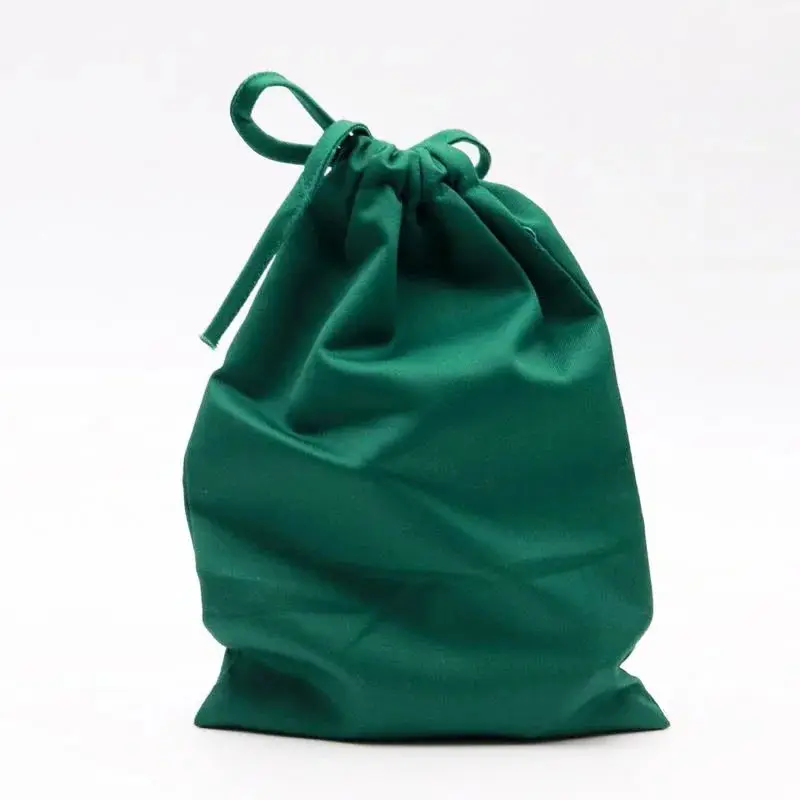

Dental Instruments Surgical Bag Cotton Ball Cloth Pocket Cloth Bag Pocket with Drawstring Mouth Dark Green