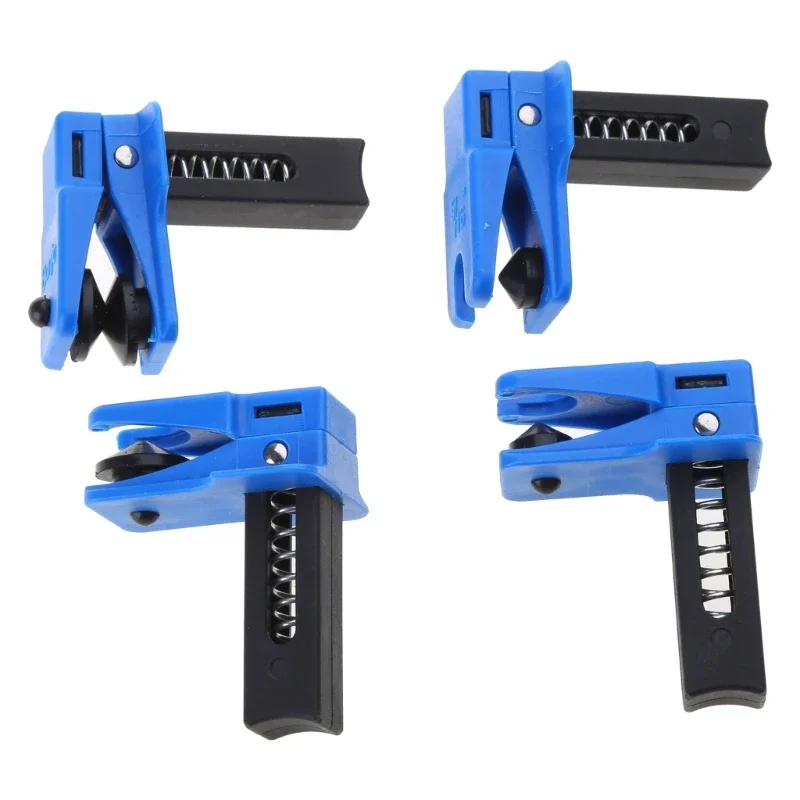 4Pcs Car Brake Oil Brake Clamp Pipe Plug Tool To Prevent Oil Spills Automotive Repair Oil Hose Clamp