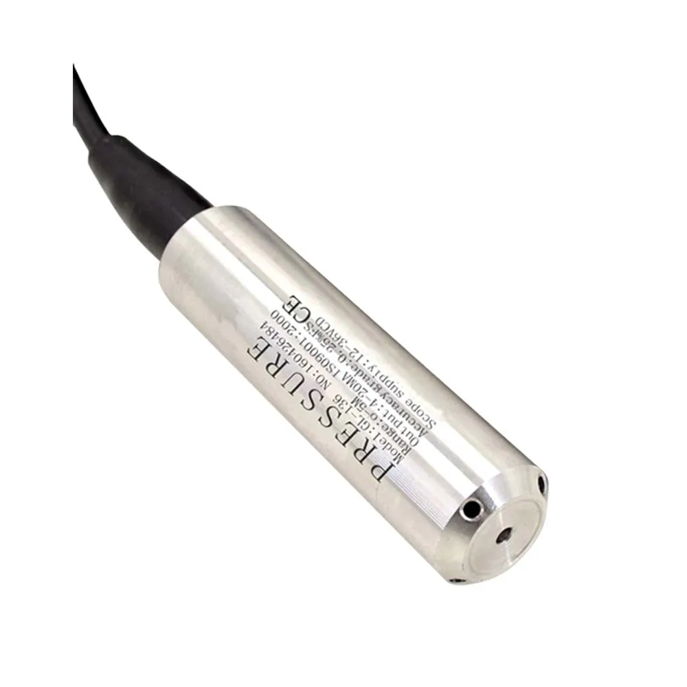 

Cheap Transmitter Stainless Steel Hydrostatic Probe Level Sensor Water Submersible Liquid Level Transmitter