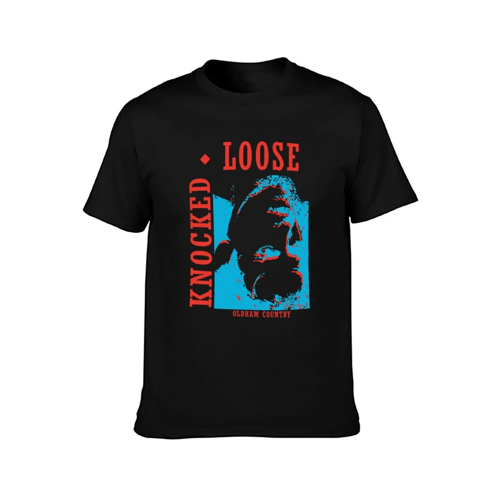 Knocked Loose Oldham Country T-Shirt Summer Casual Cotton Tee Oversized Streetwear Tops Vintage Graphic Print 100% Cotton