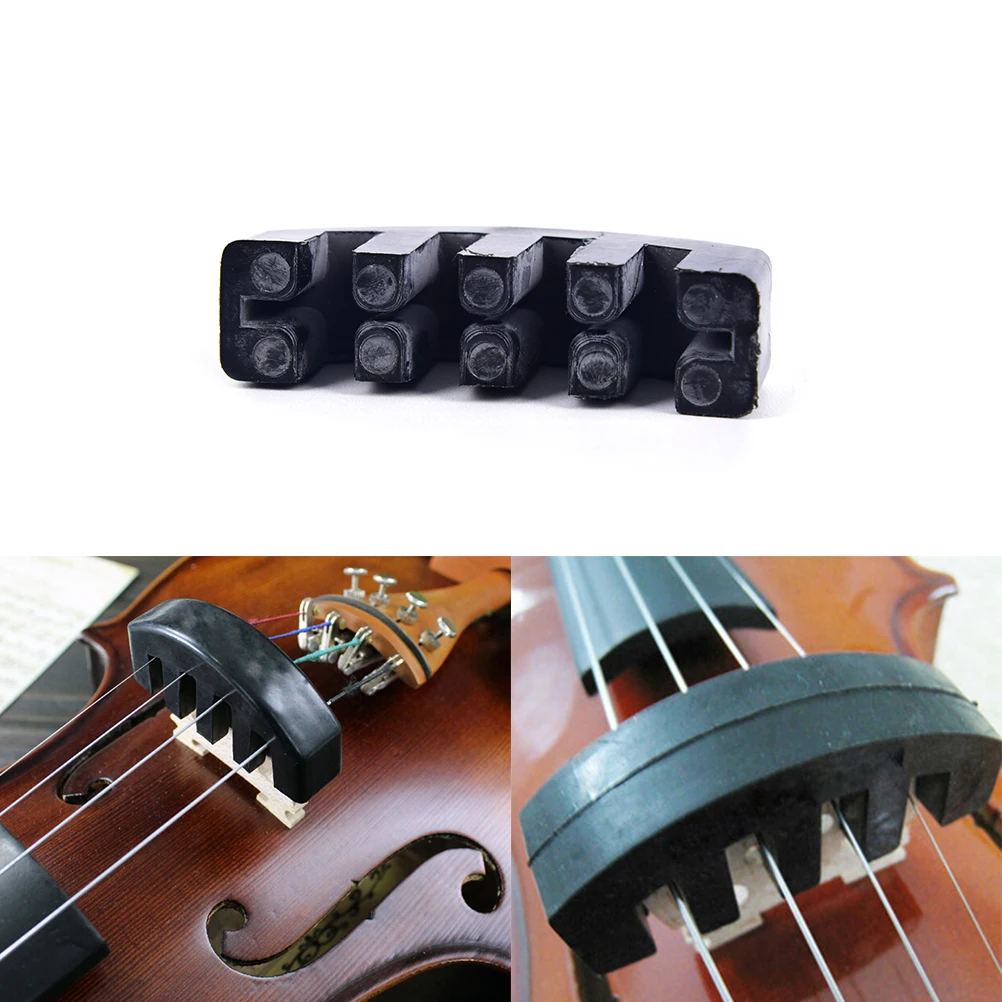 Violin Viola Practice Metal Mute Fiddle Silencer  High Quality Violin Parts & Accessories