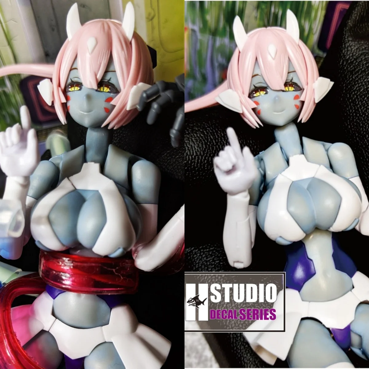 

[Без рисунка] SH STUDIO 1/12 женщина-солдат ниндзя Арчер Они глаза водные наклейки аксессуары для 6-дюймовой экшн-фигурки модель