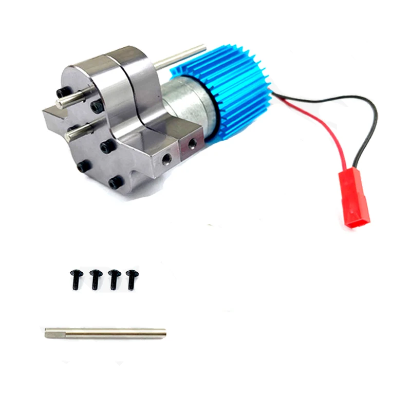 علبة تروس نقل المعادن 370 محرك بالوعة الحرارة لتقوم بها بنفسك ترقية أجزاء الملحقات لسيارة MN D90 D91 99 99S WPL B14 B24 C14 C24 C34 RC #4