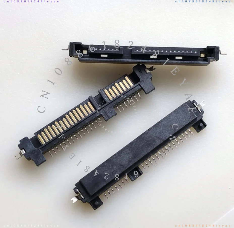 

SATA Interface Socket SSD Solid State Drive Seat 7 + 15P Male Head Male Seat, Patch Type Three Bread Type B