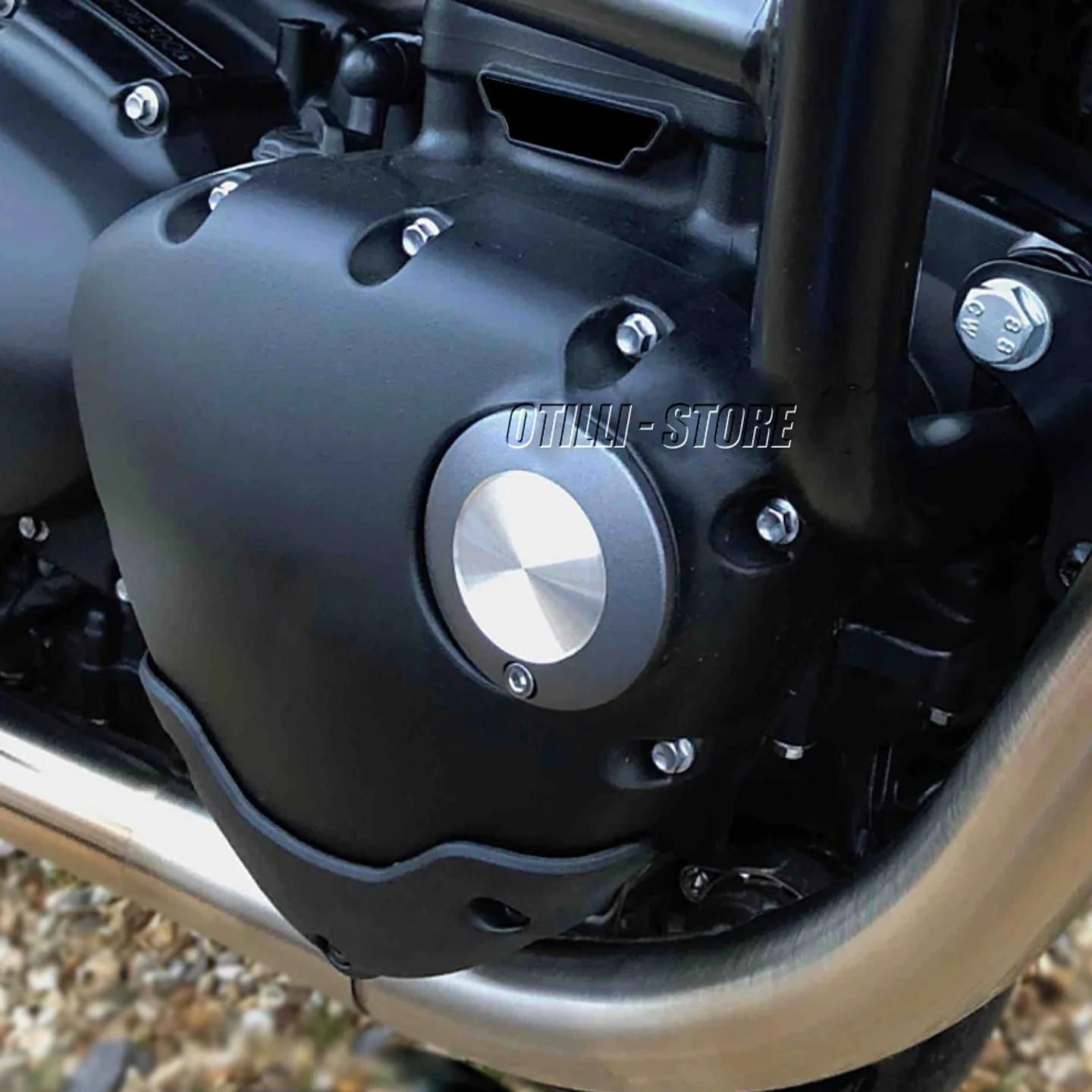 Nouveau couvercle de Stator de moteur, étui de protection coulissant pour Bonneville T100 T120 Black Street Scrambler pour Thruxton 1200