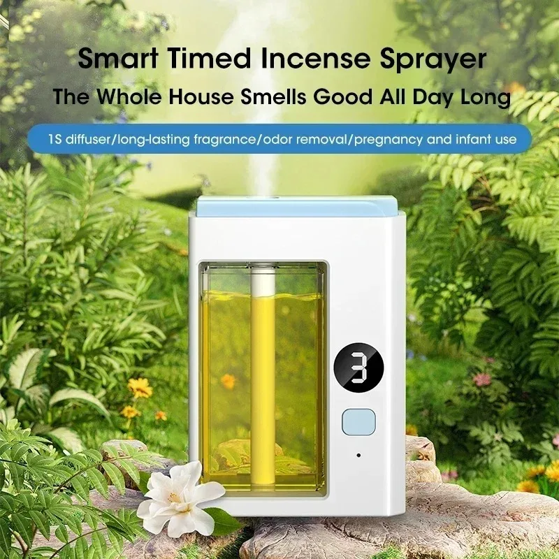 

Automatic Smart Mini USB Aromatherapy Diffuser Essential Oil Air Freshener for Car Home Office