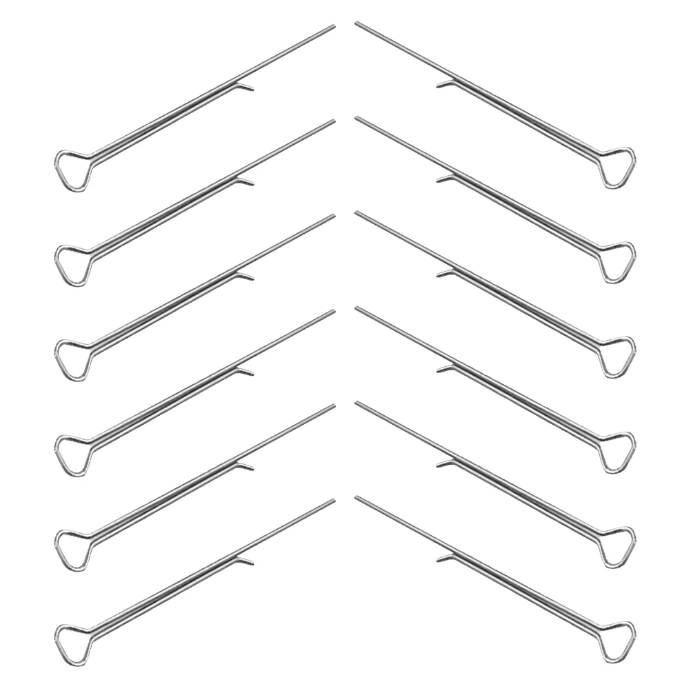 

12 Pcs Wick Holder Stabilizer Centering Devices Cotton Carbon Steel Making Tools Clip