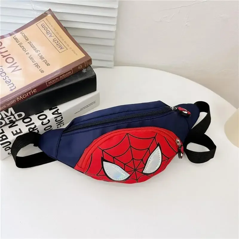 Marvel The Avengers Spiderman Randfilms Creatieve Jongens Cartoon Print Crossbody Tas Hoogwaardige Accessoires Vakantiecadeau