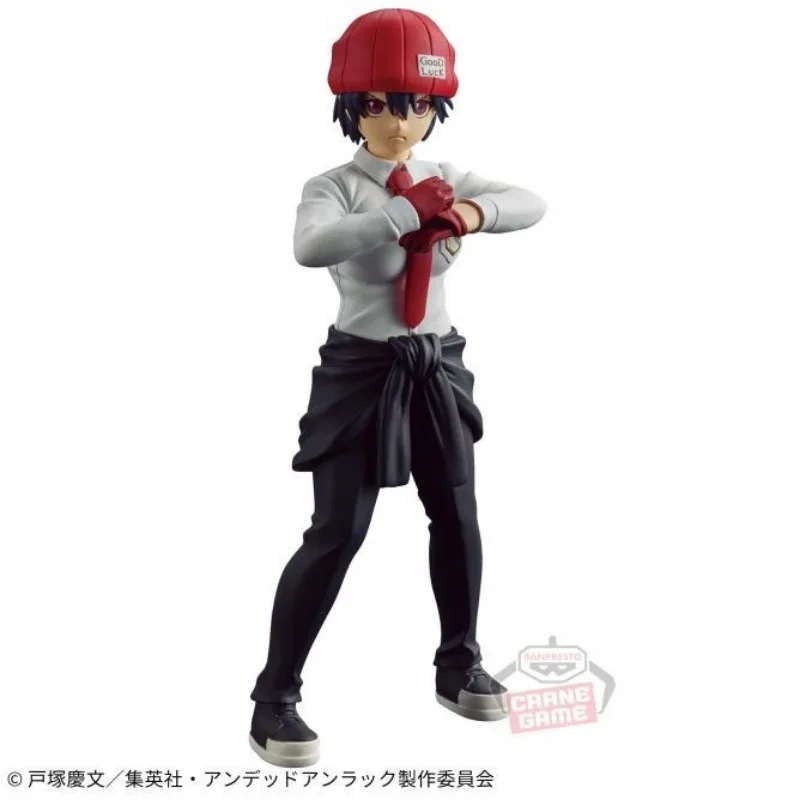 Original Bandai Undead Unluck Anime Action Figures Collect Ornaments Figure Model Toys 16cm PVC Birthday Gift