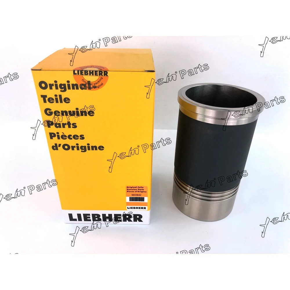 R914 9884842 Cylinder Liner For Liebherr R914 Excavator Engine Parts