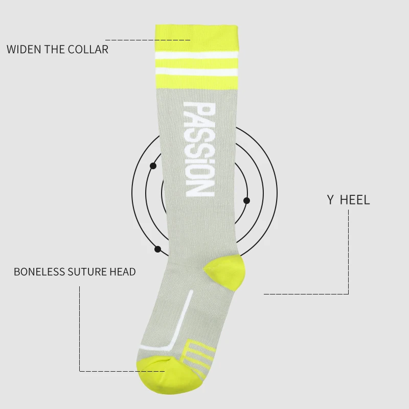 Compression Socks Nurses Blood Circulation Varicose Pregnancy Socks Women's Long Tube Outdoor Sports Running Fitness Basketball