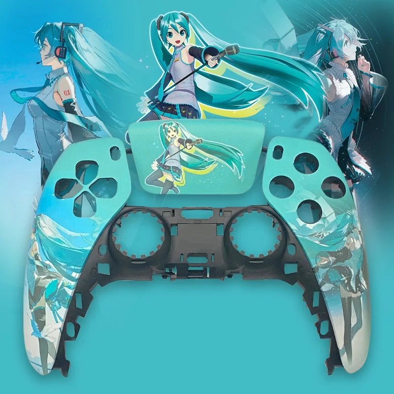 PS5 Controller Case Touchpad Gamepad Cover Vervanging Front Backplate Controller Case Limited Edition Angel voor BDM-010/020/030