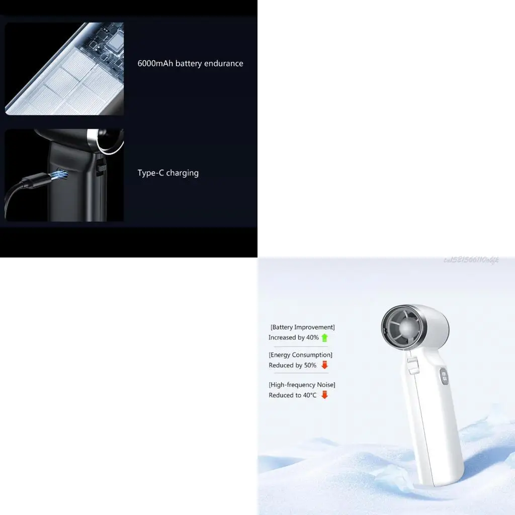 

27RB Electric Dust Blower Wireless Air Duster For Electronics Car Keyboards With Rechargeable Battery Handheld Cleaning Tool