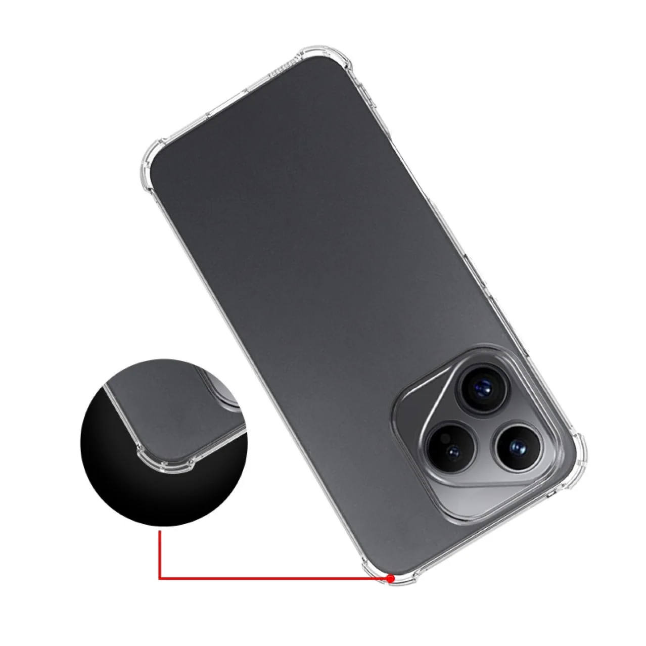 حافظة شفافة سميكة ضد الغبار لهاتف هواوي هونور X70 برو 5G X60 X50 X40 X30 X20 Nova Y90 Y73 Y72S Y61 Y60 غطاء شفاف