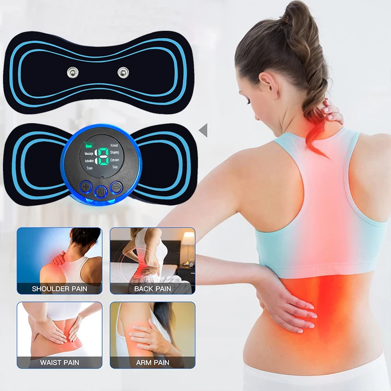 New Cervical Massage Device Mini Massager Micro Current Neck Portable Shoulder Massager to Relieve Fatigue