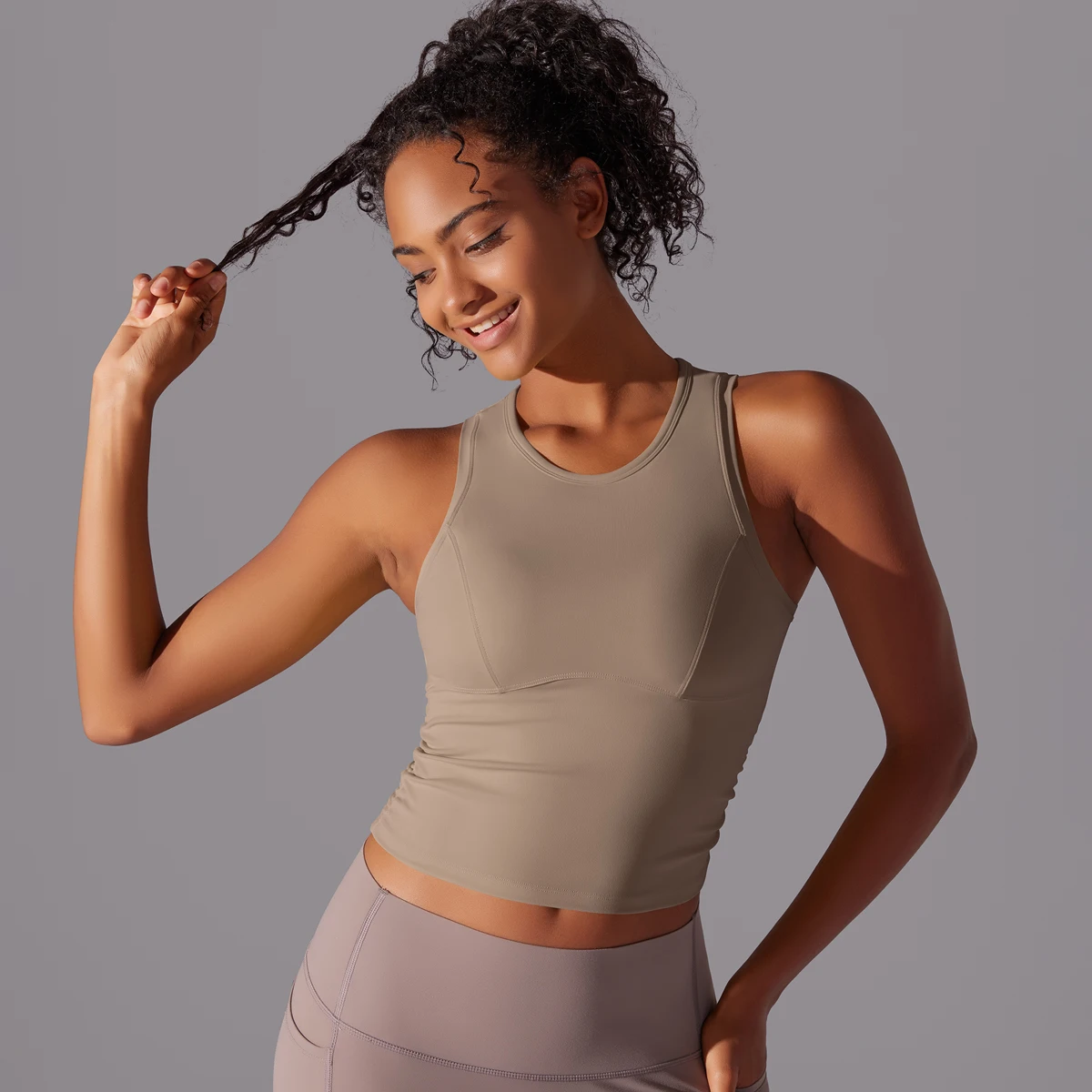 Sport-BH für Damen, Yoga-Weste, Sportunterwäsche für Damen, stoßfest, durchhängungsbeständig, Yoga-Weste, Fitness-BH, integriert, professionell, Runn – Detail 18