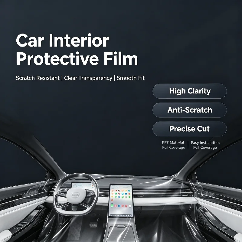 For Geely Galaxy L6 car accessories interior film special car interior accessories center console film protection film
