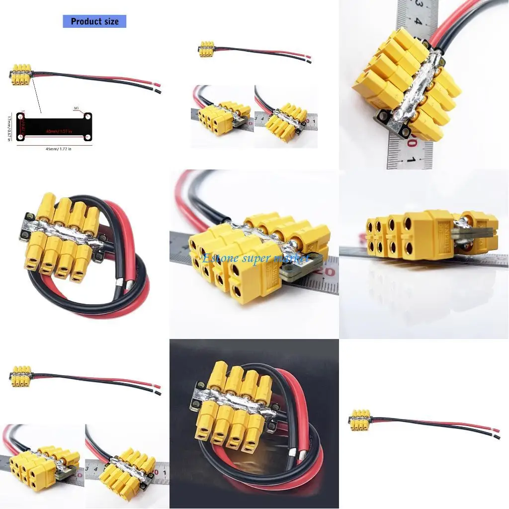 

090B Power Distribution Board Welded High Current 300A Capacity For Multi Rotor Craft And Industrial Equipment