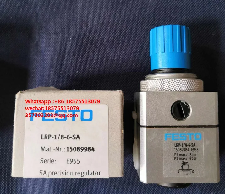 

For German FESTO LRP-1/8-6-SA Precision Pressure Reducing Valve LRP-1 8-6-SA