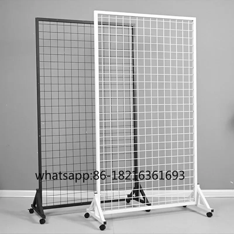 

60x100cm metal grille nail board shelf panel miscellaneous rack