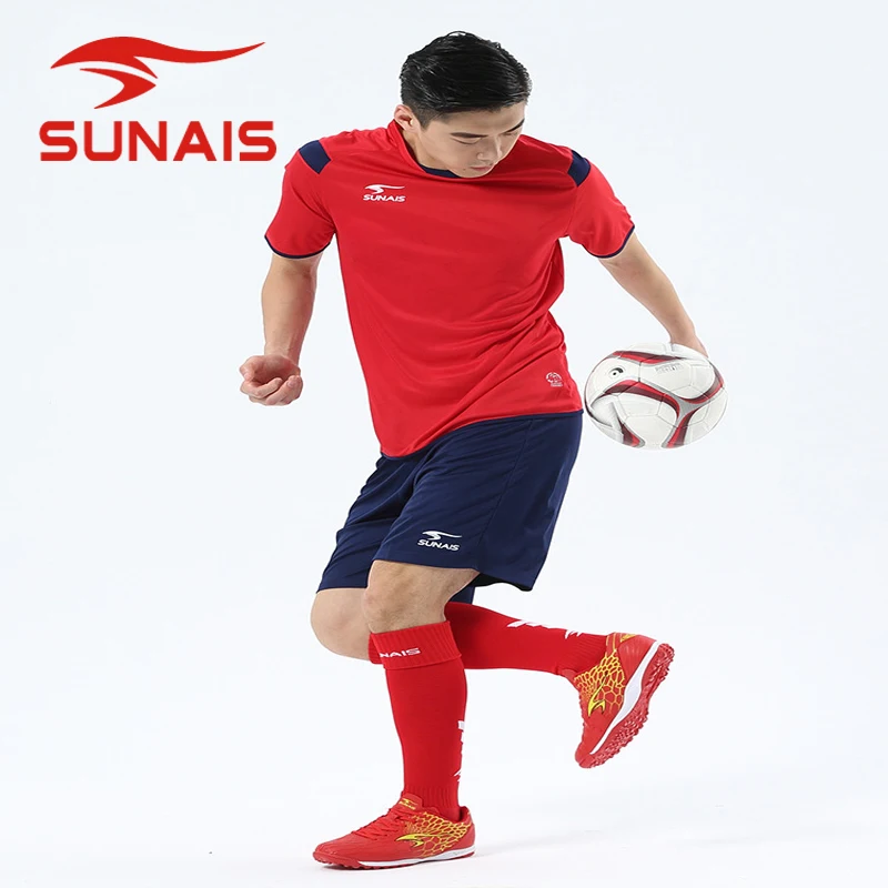 SUNAIS Knight second-generation professional short-sleeved shorts football sportswear breathable football uniform adult 720136