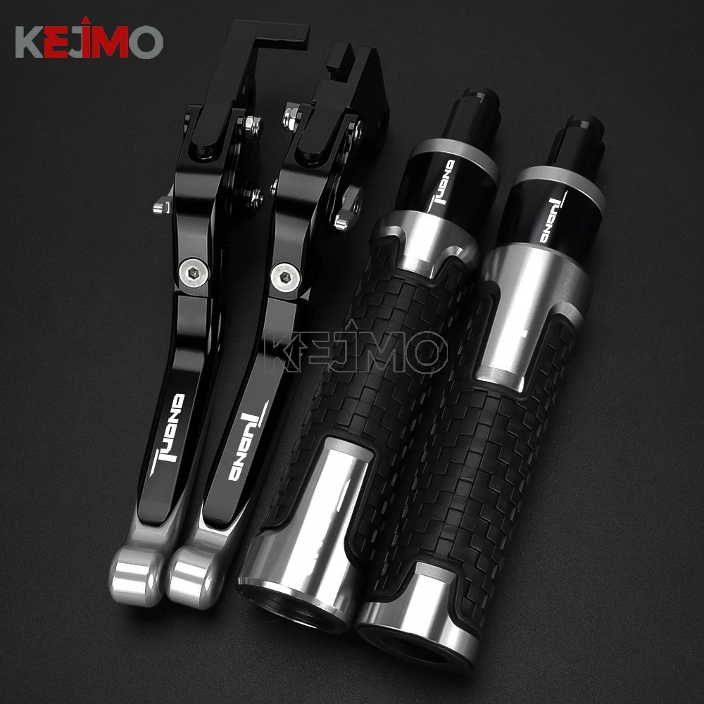 

FOR Aprilia TUONO Tuono V4R 2003 2004 2005 2006-2010 Motorcycle Accessories Adjustable Clutch Brake Levers Handle Grips Hand Bar