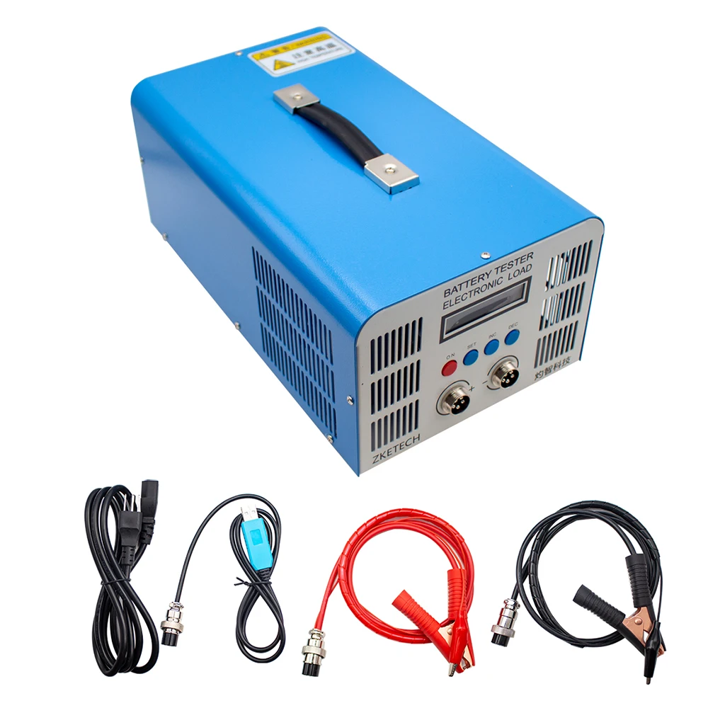 EBC-A40L ขนาดใหญ่แบตเตอรี่ลิเธียม Dischage ความจุ Tester 5V 40A Fe Cyclic Tester