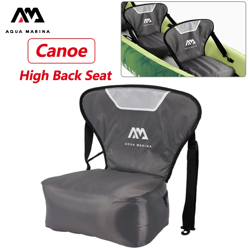 

AQUA MARINA RIPPLE Kayak/Canoe Chair Thickness 18Cm Backrest Soft Inflatable Cushion Aquatic Sports Equipment High Back Seat