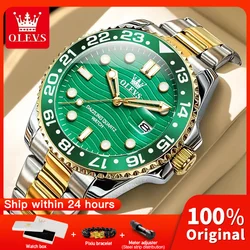 OLEVS 3610 Mens Watch Brand Original Waterproof Quartz Watch Waterproof Luminous Sport Watches Automatic Date Watch For Men