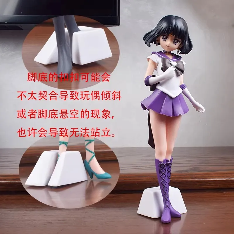Sailor Moon Sparkling Charm 23cm Prize Meiou Setsuna Anime Figure Glamours Kaiou Michiru Tenoh Tomoe Action Figurine Toy Gifts - view 5